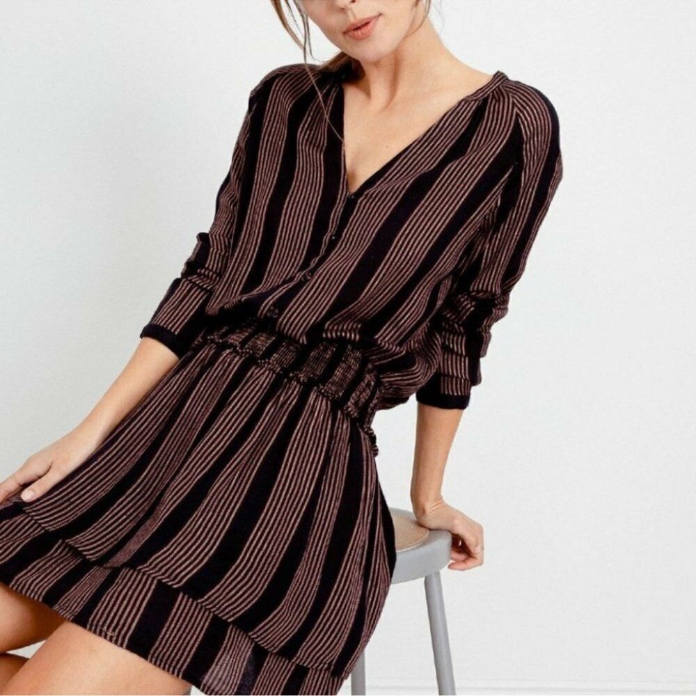 Rails Jasmine Midas Stripe Shirt Dress NWT